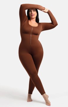 (image for) Shapellxofficial AirSlim® Long Sleeve Sport Shaping Jumpsuit