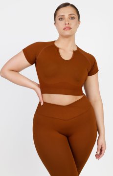 (image for) Shapellxofficial PowerConceal™ Seamless Short Sleeve Top