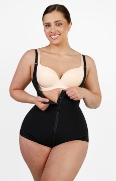 (image for) Shapellxofficial AirSlim® Lace Zipper Open Bust Shapewear
