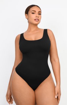 (image for) Shapellxofficial PowerConceal™ Eco-Chic Backless Thong Bodysuit