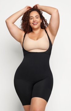 (image for) Shapellxofficial PowerConceal™ Open Bust Seamless Smoothing Body Shaper