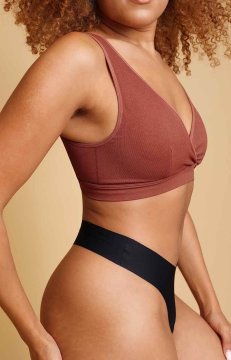 (image for) Shapellxofficial Fancy Summer Crossover Rib Bralette