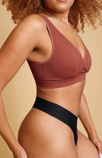 (image for) Shapellxofficial Fancy Summer Crossover Rib Bralette