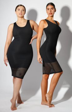 (image for) Shapellxofficial Circle Mesh Bodycon Shaping Dress