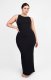 (image for) Shapellxofficial Cozy Ribbed Sleeveless Long Shaping Dress