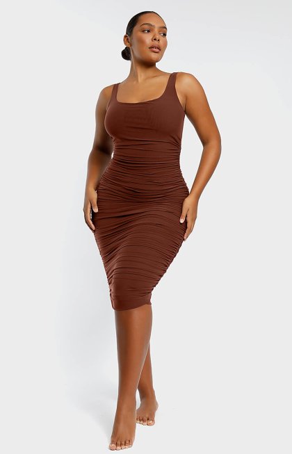 (image for) Organza Mesh Shaping Dress