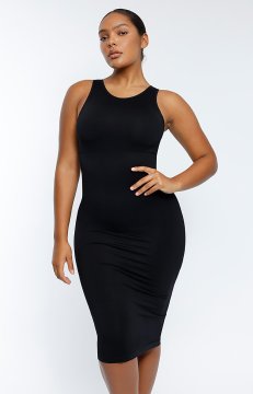 (image for) Shapellxofficial Seamless Eco-Friendly Shaping Dress with Large U-Back