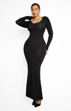 (image for) Shapellxofficial Slim Fit Shaping Maxi Dress