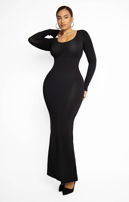 (image for) Shapellxofficial Slim Fit Shaping Maxi Dress