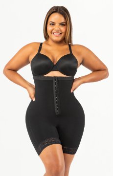 (image for) Shapellxofficial AirSlim® High Waist Shaper Shorts With Front Hooks
