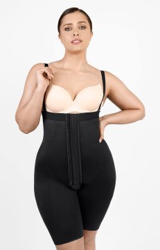 (image for) Shapellxofficial AirSlim® Post-Surgical Open Bust Shaper Shorts