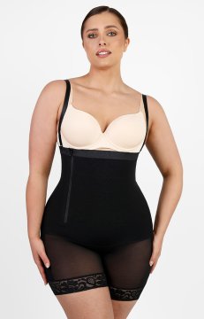 (image for) Shapellxofficial AirSlim® Postpartum Side Zipper Support Shorts