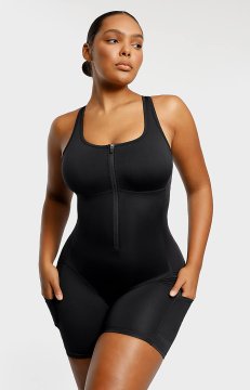 (image for) Shapellxofficial NeoSweat® Moisture-Wicking Sports Jumpsuit