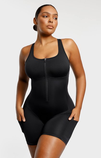 (image for) Shapellxofficial NeoSweat® Moisture-Wicking Sports Jumpsuit