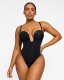 (image for) Shapellxofficial AirSlim® Deep Plunge Low-Back Thong Bodysuit
