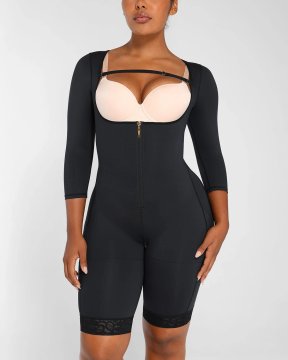 (image for) Shapellxofficial AirSlim® Open Bust Butt-Lifting Bodysuit