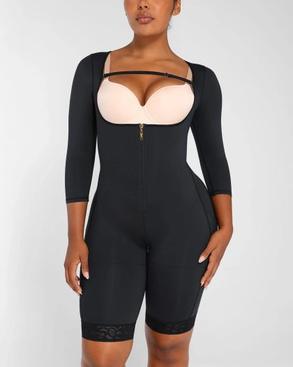 (image for) Shapellxofficial AirSlim® Open Bust Butt-Lifting Bodysuit