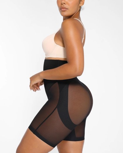 (image for) Shapellxofficial AirSlim® Mesh Smooth Butt-Lifting Shorts