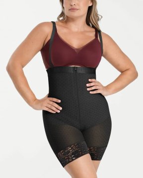 (image for) Shapellxofficial AirSlim® High Waist Butt-Lifting Polka Dot Shorts