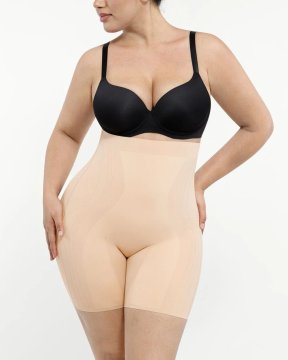 (image for) Shapellxofficial AirSlim® Tummy Control Flawless Smoothing Mid-Thigh Shorts