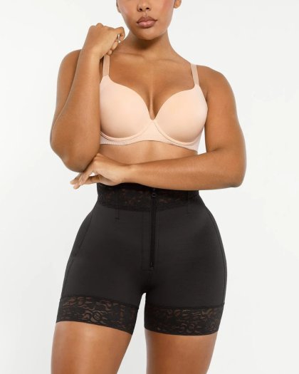 (image for) Shapellx AirSlim® Mid-Rise Steel Boned Butt-Lifting Shorts