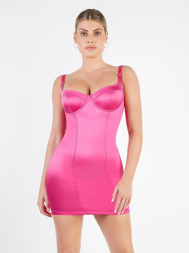 Popilush Metallic Shiny Bustier Mini Shapewear Dress
Popilush Metallic Shiny Bustier Mini Shapewear Dress