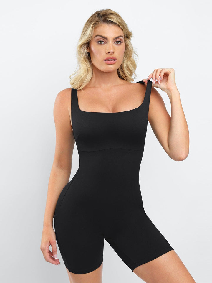 Popilush Built-In Shapewear Square-Neck Thigh Slimming Workout Romper
Popilush Built-In Shapewear Square-Neck Thigh Slimming Workout Romper
