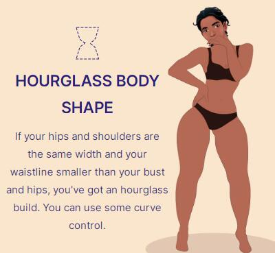 HOURGLASS BODY SHAPE (image for) HOURGLASS BODY SHAPE